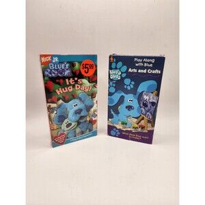 Nick Jr Blue's Clues Room It's Hug Day VHS Kids 2005 New Sealed Arts & Crafts